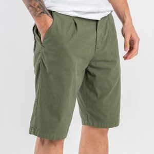 BERNA Bermuda con coulisse in misto lino 251144 Menta