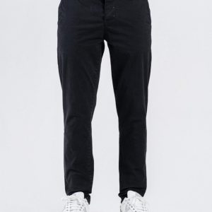 BERNA Pantalone slim chinos in cotone 261297 Nero