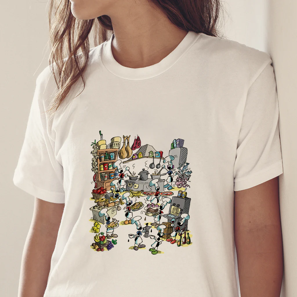 T-shirt "Cucina" - immagine 3