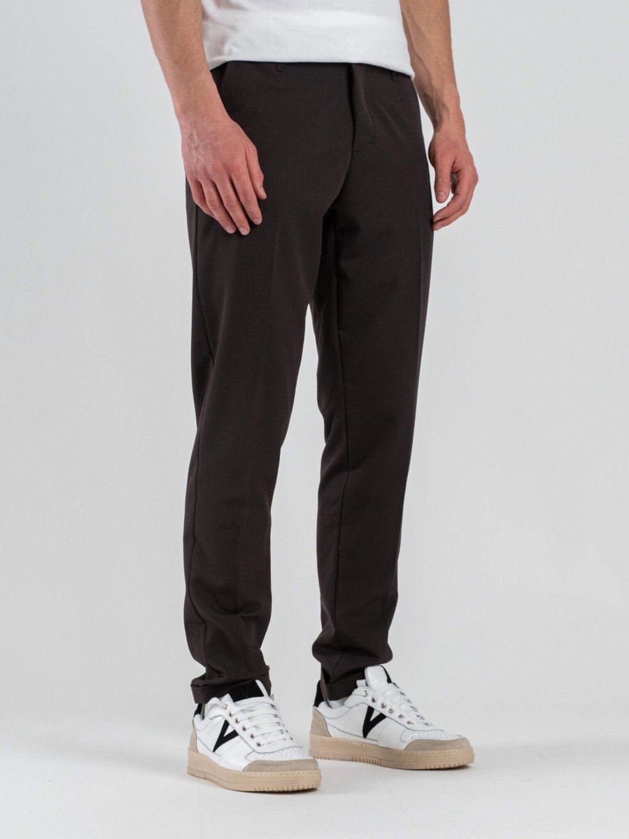 IMPERIAL Pantalone chinos da abito con gamba lunga PD3JLBQ Caffè - immagine 6