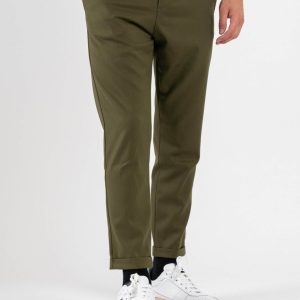IMPERIAL Pantalone da abito chinos PWB0KBV Army