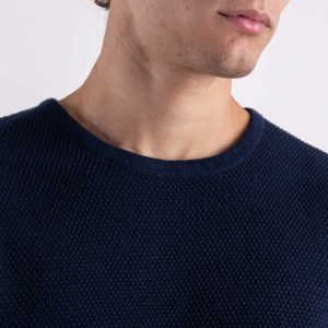 ONLY&SONS Maglione girocollo a nido d’ape PANTER 22016980 Dress Blues
