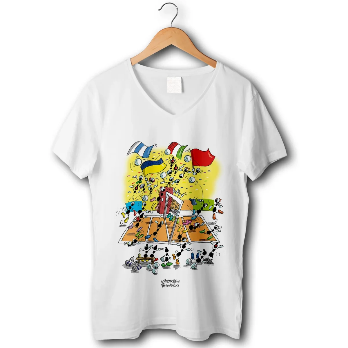T-shirt donna elasticizzata "Pallavolo" - immagine 2