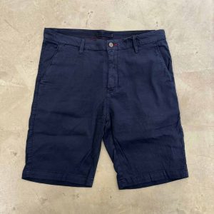 Bermuda basico in cotone K2095 Blu